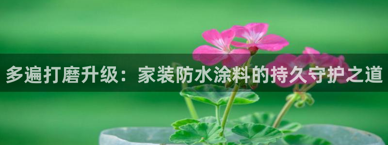 和记app官网：多遍打磨升级：家装防水涂料的持久守护之道